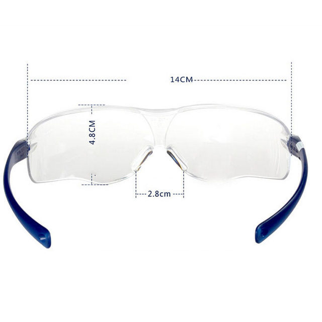 3m 10434 Kacamata Safety Goggles Anti-Angin Anti-Pasir / Anti-Fog